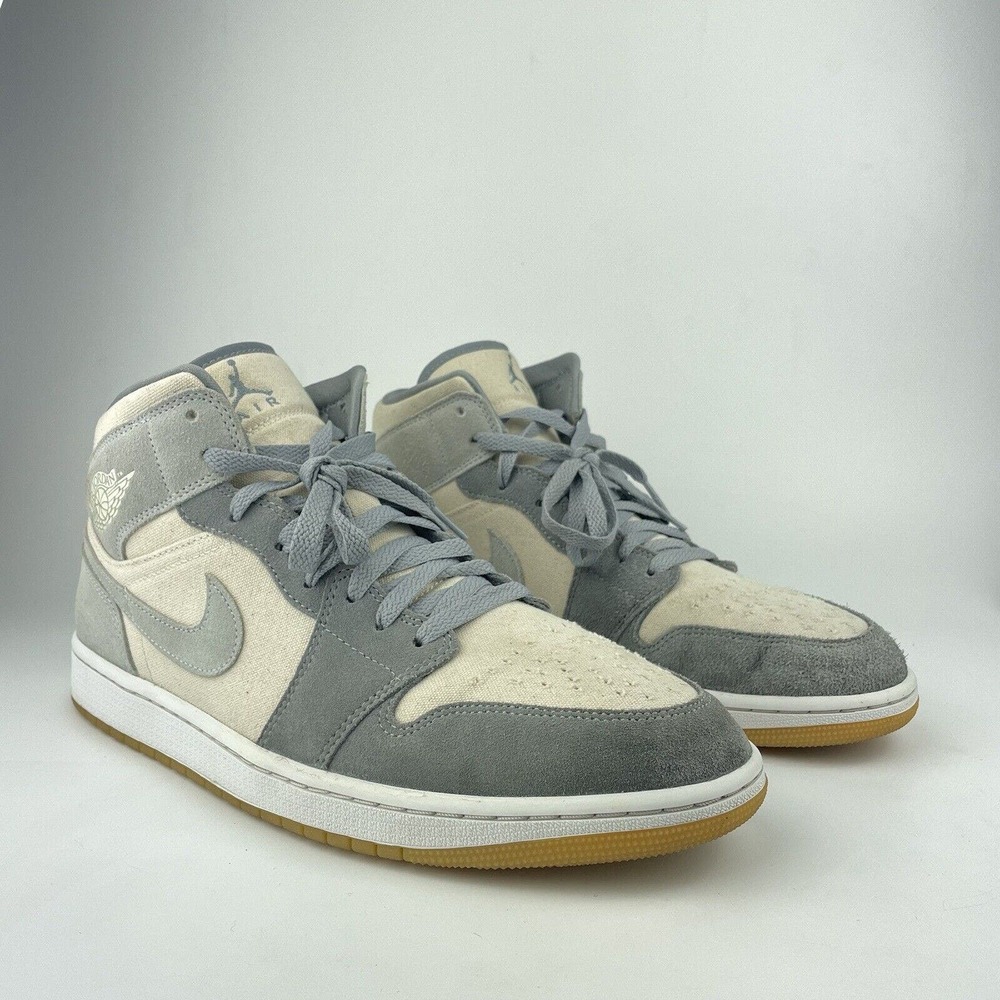 Nike Air Jordan 1 Mid SE Coconut Milk Particle Grey DN4281-100 SZ 11.5